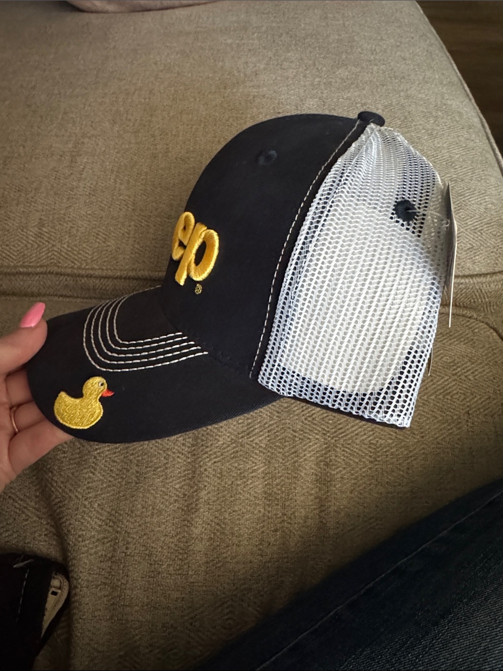 Jeep Dark Navy Duck Hat - New with Tags - Picture 3 of 3